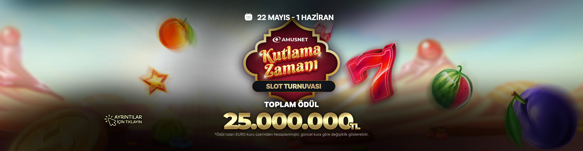 Amusnet kutlama zamanı